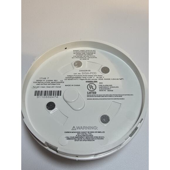 Edwards SIGA-PD Detector EST Intelligent Photoelectric Smoke Detector - Picture 5 of 5